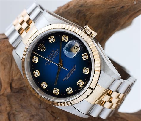 rolex in acciaio con indici romani brillanti|rolex datejust italia.